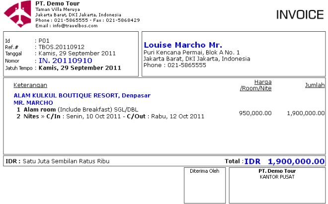 blank invoice microsoft word