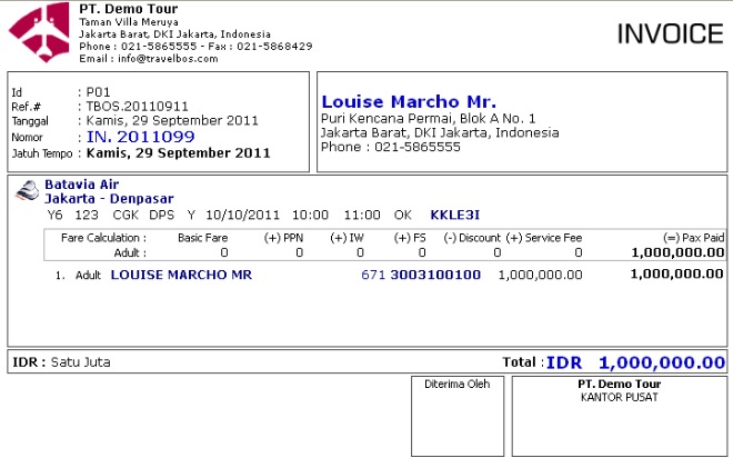 Contoh Invoice Malaysia - Contoh Sur