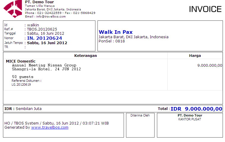 travelbos front office aplikasi travel agent program travel online contoh invoice travel agent