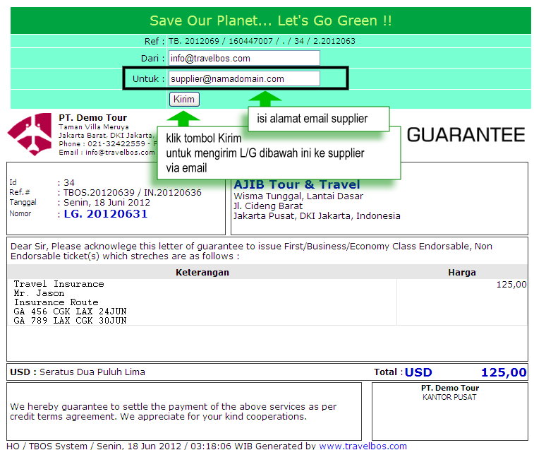 Contoh Letter Of Guarantee Contoh Letter Of Guarantee Via 